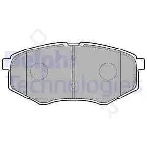 Тормозные колодки DELPHI LP2227