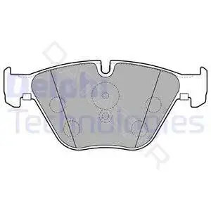 Тормозные колодки DELPHI LP2245