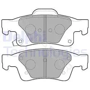 Тормозные колодки DELPHI LP2251