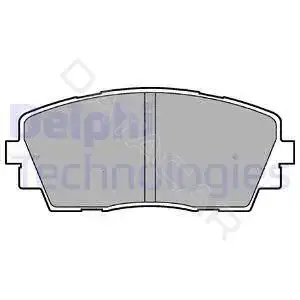 Тормозные колодки DELPHI LP2296