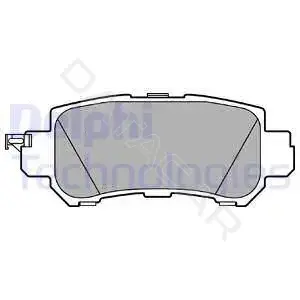 Тормозные колодки DELPHI LP2482