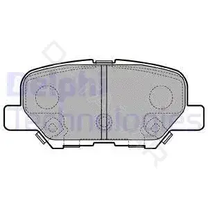Тормозные колодки DELPHI LP2501