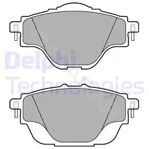 Тормозные колодки DELPHI LP2509