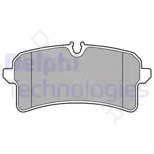 Тормозные колодки DELPHI LP2706