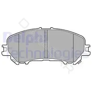 Тормозные колодки DELPHI LP3144