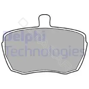 Тормозные колодки DELPHI LP41