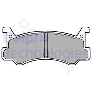 Тормозные колодки DELPHI LP521