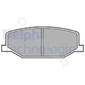 Тормозные колодки DELPHI LP527