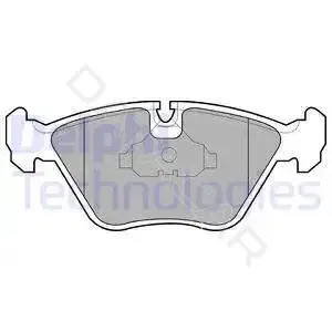 Тормозные колодки DELPHI LP602