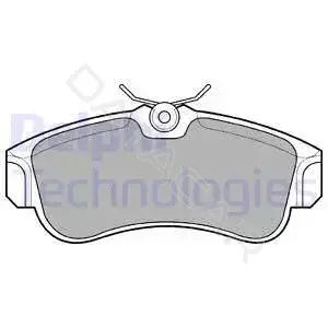Тормозные колодки DELPHI LP616
