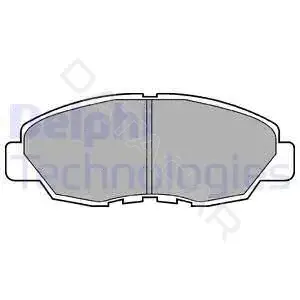 Тормозные колодки DELPHI LP734