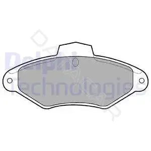 Тормозные колодки DELPHI LP787