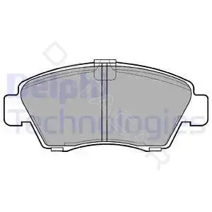 Тормозные колодки DELPHI LP810