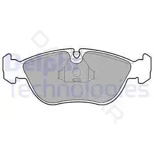 Тормозные колодки DELPHI LP839