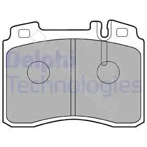 Тормозные колодки DELPHI LP844
