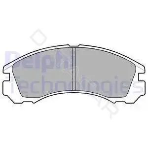 Тормозные колодки DELPHI LP871