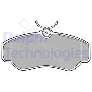 Тормозные колодки DELPHI LP913
