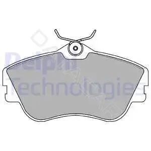 Тормозные колодки DELPHI LP918