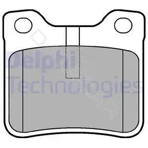 Тормозные колодки DELPHI LP991