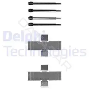 Ремкомплект тормозных колодок DELPHI LX0006