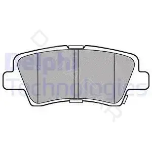 Тормозные колодки DELPHI LP3309