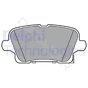 Тормозные колодки DELPHI LP3373