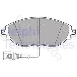 Тормозные колодки DELPHI LP3389