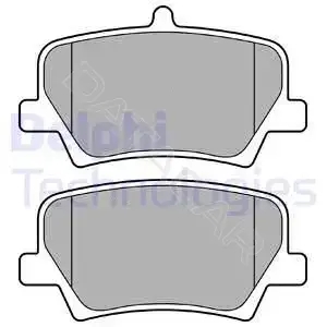 Тормозные колодки DELPHI LP3434
