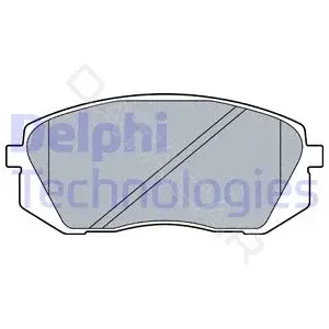 Тормозные колодки DELPHI LP3535