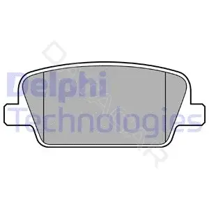 Тормозные колодки DELPHI LP3554