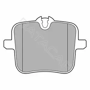 Тормозные колодки DELPHI LP3617