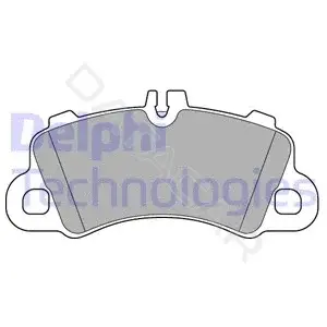 Тормозные колодки DELPHI LP3639