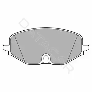Тормозные колодки DELPHI LP3663