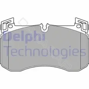 Тормозные колодки DELPHI LP3728