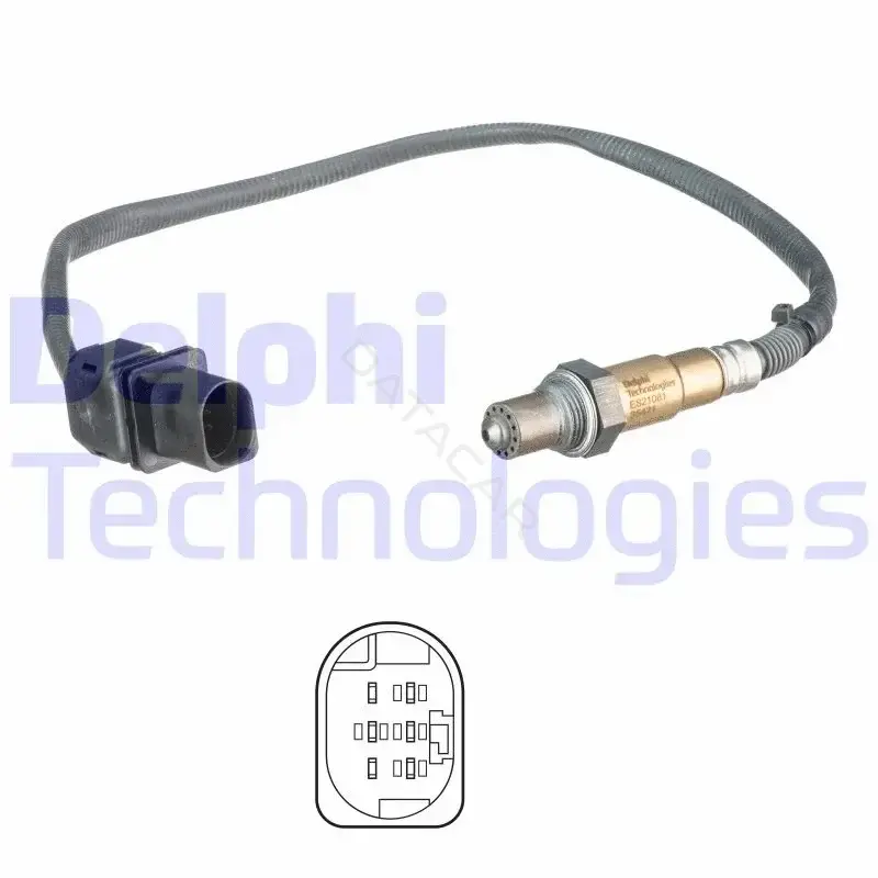Лямбда-зонд DELPHI ES21081-12B1