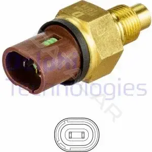 Датчик температуры охлаждающей жидкости DELPHI TS10484