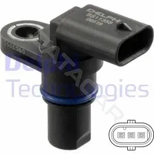Датчик давления воздуха DELPHI SS11358