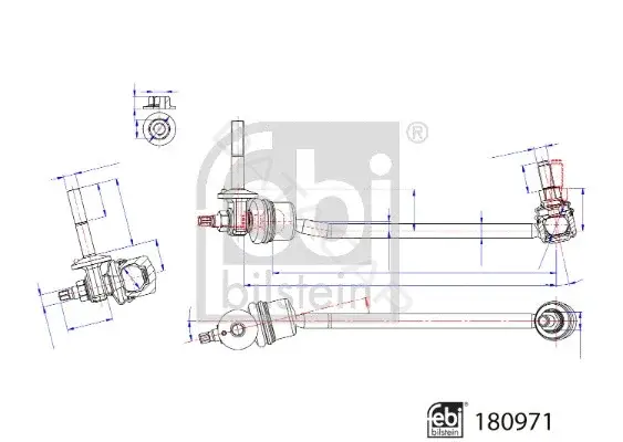 Стойки стабилизатора FEBI 180971