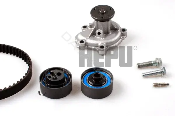 Комплект ГРМ с помпой HEPU PK03261