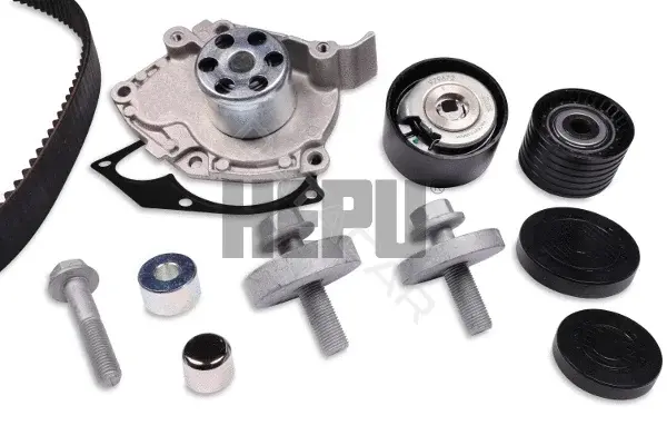 Комплект ГРМ с помпой HEPU PK09550S