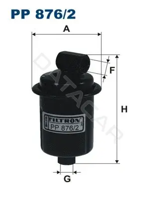 Топливный фильтр FILTRON PP876/2