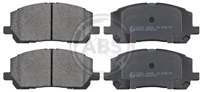 Тормозные колодки A.B.S. 37260