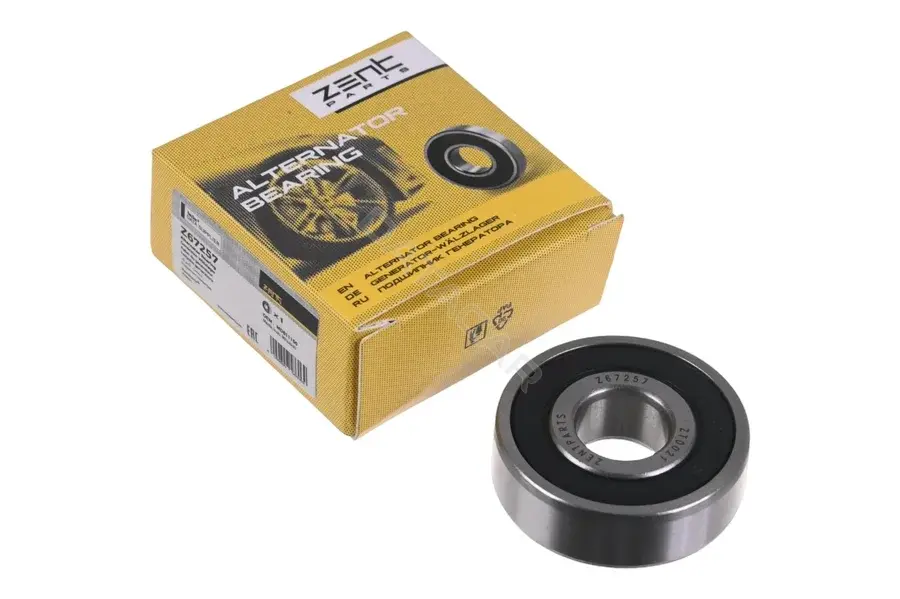 Подшипник генератора ZentParts Z67257