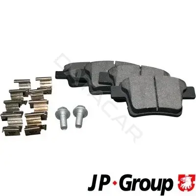 Тормозные колодки JP GROUP 1563700510