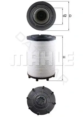 Воздушный фильтр KNECHT/MAHLE LX2839