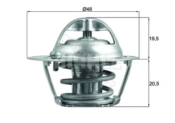 Термостат KNECHT/MAHLE TX20482D