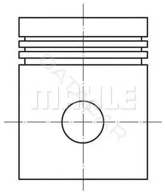 Поршень двигателя KNECHT/MAHLE 0120200