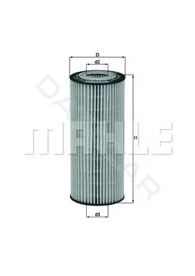 Фильтр масляный акпп KNECHT/MAHLE HX77
