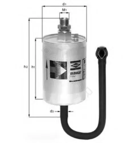Топливный фильтр KNECHT/MAHLE KL69