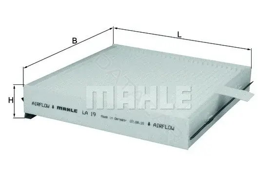 Фильтр салонный KNECHT/MAHLE LA19